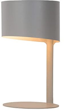 LUCIDE KNULLE - Tischlampe - Ø 15 cm - 1xE14 - Grau