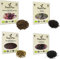 SaatPur BIO Keimsprossen Sortiment 4 BIO Sorten Red Energie Mix Mischung - Radies Rotkohl Basilikum Rote Beete