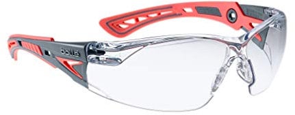 Bolle RUSH with Clear Lenses Protecting against UVA/UVB, impact, and fog - RUSHPSPSIS