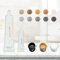 Marble & Granite Repair Kit - Color Match, Corian Repair Kit for Marble, Granite, Quartz & Corian Tiles - Restore Countertops in Brown, Gray, White, Beige, Black, Cream & Yellow