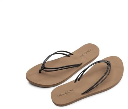 Volcom Damen Forever And Ever Flip Flop Sandal – Soft Recliner Comfort FootbedFlipflop