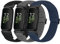 SOiiKE Bracelet Compatible avec Fitbit Inspire 3/Inspire 2/Inspire HR/Inspire/Ace 3/Ace 2, Nylon Élastique Bracelet de Sport Réglable Souple de Remplacement, Femme Homme