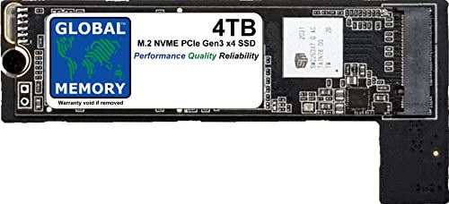 GLOBAL MEMORY 4 TB M.2 PCIe Gen3 x4 NVMe Solid State Drive (SSD) für Mac Mini / Mac Mini Server (2014)