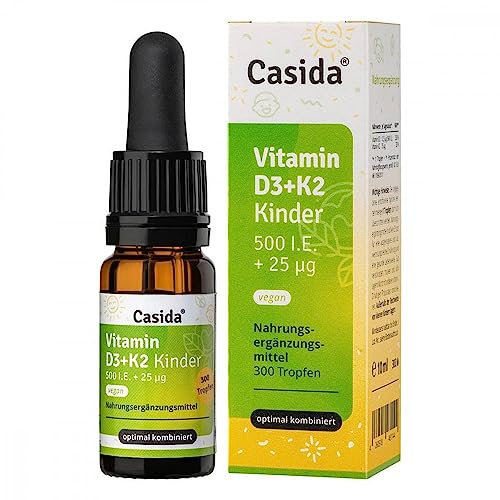 Vitamin D3 K2 Tropfen Kinder Vegan 10 ml