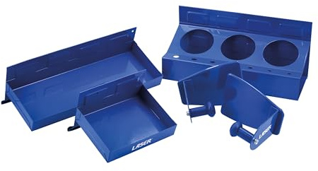 Laser 8657 Magnetic Holders & Tray Set 4pc