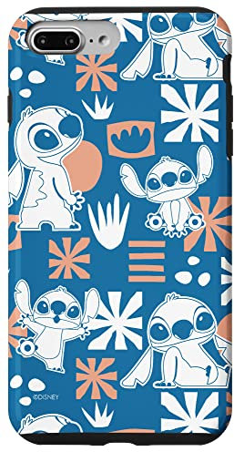 iPhone 7 Plus/8 Plus Disney Stitch Cute Hawaii Print Case