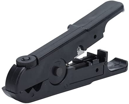 Pince à Dénuder, Cable Stripping Tool, Cable Wire Stripper Cutter MT-2018, Outil de Dénudage pour UTP/STP, Pigne Plate et Ligne Multi-Transmission