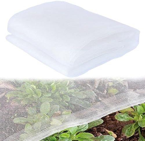 Rete Antigrandine, 3x10 m Antigrandine, Può Essere Tagliato Eete Anti Insetti Adatto per Pesche Ciliegie uva legname Serre Allevamenti Pomodori Piante Alberi e Arbusti