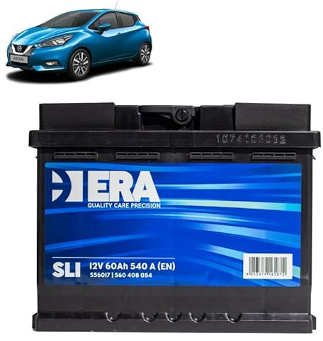 Batteria 60Ah per Nissan Micra V 0.9 1.0 benzina 2016+