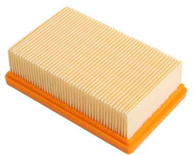 Gudotra Filtre de Rechange pour Aspirateur Karcher WD4 WD5 WD6 MV4 MV5 MV6 Filtre Plissé Plat pour Aspirateur Karcher 2.863-005.0