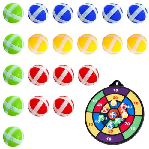 20 Pcs Pelotas para niños, Juego de Pelotas de Repuesto, Juego de, Juego de Lanzamiento, Pelotas de Repuesto, para Dardos, para Interior, Exterior