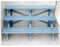 Pflanzenständer aus Holz – Indoor & Outdoor Leiter Pflanzenhalter Display Regal – Wasserdichtes Treppen-Blumenregal für große Pflanzen und Blumen