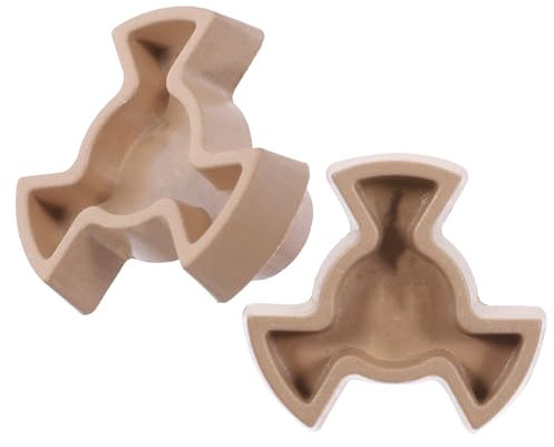 PAMINGONO 2piezas Eje Horno Microondas y Forma Soporte Guía Acoplador Plato Giratorio