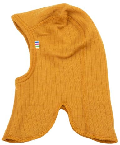 Joha Baby Kinder Jungen Mädchen Schlupfmütze Merinowolle, Größe:48, Farbe:gelb