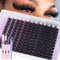 Fluffy Cluster Lashes Kit, 10-16mm Volume Eyelashes, Individual Kit with Fairy Spikes, Wispy Lash Extension Kit, DIY Individual Eyelashes, Spiky Lash Clusters with Lash Cluster Glue by CORUSCATE