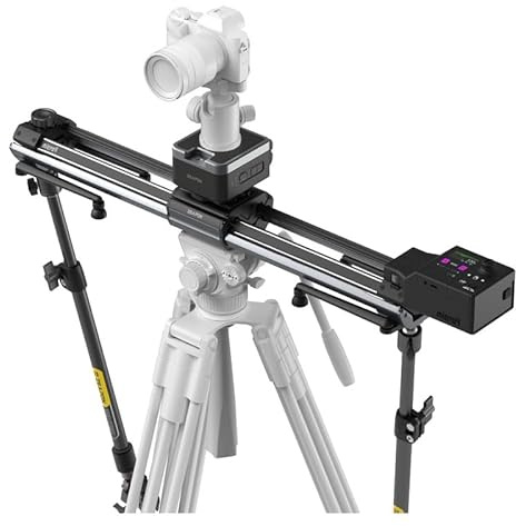 ZEAPON Micro4 E1000 Camera Slider Single Axis Gimbal Set - Large Electric Slider with Advanced Gimbal, High Precision Movement for Professional Shooting
