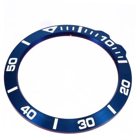 ELAYARD 1pc Scaled Watch Bezel Cover for Easy Install Lightweight Watch for Daily Life Use Compatible