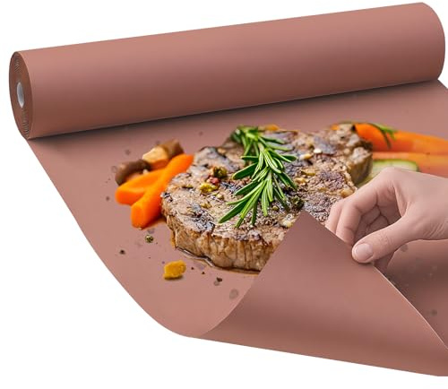 Butcher Paper, Butcher Paper Roll, Pink, 45 cm x 30 m, Butcher Paper, Uncoated Grill Paper for Grill Smoker, Fish Meat and Grill, Perfect Cooking of Juicy
