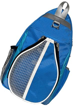 Avejjbaey 3. Leichte Brusttasche mit Doppelreißverschlüssen, reichlich Stauraum für Sportbekleidung, Fahrradausrüstung, Training, Wettkampf, große Kapazität, Sportschläger, Rucksäcke