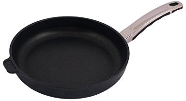 BAF Pfanne Gigant Newline | Profi Brat-Pfanne 24 cm antihaft-beschichtet | 1,0 l Volumen | 4,5 cm Bodendicke | Alugusspfanne Spitzen-Qualität aus Made in Germany