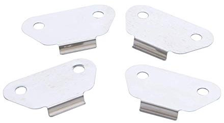 4 pz Moto Saddlebag Coperchio Piastre Strike Adatto Per Harley Touring Road Glide King, 90962-93