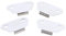 4 pz Moto Saddlebag Coperchio Piastre Strike Adatto Per Harley Touring Road Glide King, 90962-93