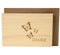 Original Holzgrusskarte - Geschenkkarte für eine besondere Überraschung oder als Dankeschön, Motiv Schmetterlinge, Freundschaft, Liebe, Billet, Glückwunschkarte, Postkarte