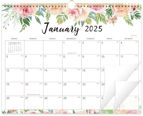 Kalender 2021–2022 – 18 Monate großer monatlicher Wandkalender Planer, Juli 2021 – Dezember 2022, 36.7 x 29.6 cm, To-do-Liste und Notizen, bester Wandkalender für die Organisation