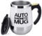 TsunNee Taza de café eléctrica de 400 ml, taza magnética automática de acero inoxidable, taza de mezcla automática para café, té, chocolate caliente, leche, cacao, proteína, color blanco
