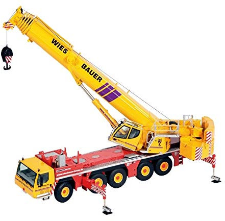 Liebherr LTM 1250-5.1 Kran für Wiesbauer 1/50 Druckguss-Modell, fertiges Auto, LKW