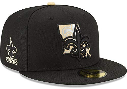 New Era 59Fifty Fitted Cap State New Orleans Saints - 7 1/8