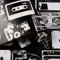 HelloWall 17.71x78.7 Vintage Wallpaper Peel and Stick Vintage Black and White Wallpaper for Bathroom Waterproof Videotape Self Adhesive Wallpaper Roll Retro Removable Contact Paper Adorn Bookcase