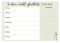 Visual Statements - nützliche Notizblöcke A4 & A5 - Wochenplaner, Habit Tracker, Menüplaner, Weekly Planner (A5 Menüplaner)