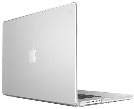 Speck Products Smartshell Schutzhülle für MacBook Pro 16 Zoll (2021-2023), transparent