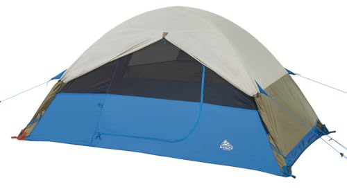 Kelty Ashcroft 2P Tent - 2 Person Camping Shelter with Full Coverage Rainfly, Lightweight Aluminum Poles, Camping Backpacking Festival Shelter
