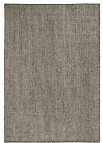 andiamo Webteppich Oregon aus 100% Polypropylen, Taupe, 57 x 110 cm, 750890