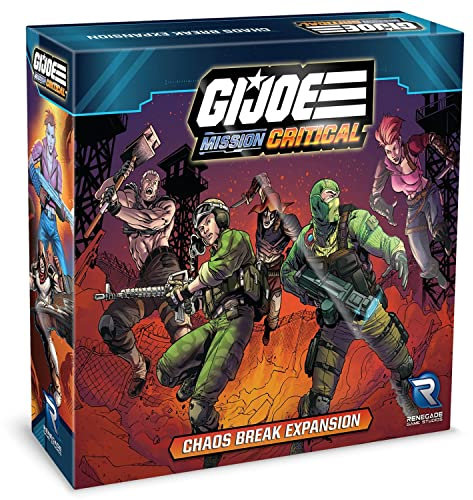 Renegade Game Studios G.I. Joe Mission Critical: Chaos Break Erweiterung - RPG-Spiel, Dreadnoks Biker Gang, ab 14 Jahren, 2-5 Spieler, 45-60 Minuten