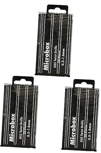 DOITOOL Rundbohrer 60 Stk Bohrwerkzeug Mini bohrer bohren Stock