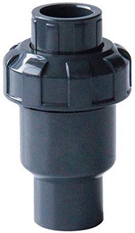 Clapet anti-retour, clapet anti-retour unidirectionnel, 1 pièce, 20 mm, 25 mm, 32 mm, 40 mm, 50 mm, 63 mm, clapet anti-retour à rabat UPVC, raccords de tuyauterie en plastique, pièces du système de pl