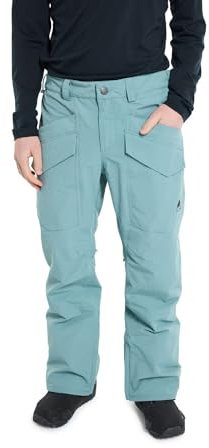 Burton Covert 2.0 - Pantaloni da neve isolati da uomo, 2 l, taglia L, colore: lichene roccia