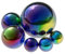 BESPORTBLE 6St reflektierender Ball im Freien edelstahlkugeln Dekoration Schlafzimmer Rasendeko aus Metall Rasendekorationen im Freien Ornament Christbaumschmuck blickende Sphären Spiegelball