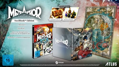 Metaphor: ReFantazio Steelbook Edition (Code in a Box) (PC) (64-Bit)