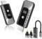Wireless HDMI Transmitter and Receiver, 1080P HDMI Wireless Hdmi Ohne Kabel für Streaming von Video Audio, 2.4/5G HDMI Funkübertragung für Laptop/PC/Kamera zum Monitor/Projektor/TV