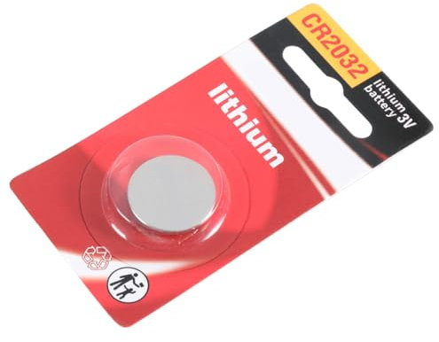 Piles bouton CR2032 3 V au lithium pour télécommande LED