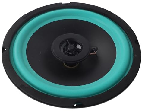AKLOSIPY Koaxiale Auto-Stereo-Lautsprecher mit Kalotten-Hochtöner und Hoher Empfindlichkeit – Voller Klang von 90 DB, 4 Ohm für Fahrzeuge (6,5 Zoll (SKU VO-602))