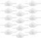 Create idea 50 Micro-interrupteurs à Bouton-Poussoir Autobloquants 1208YD 12 X 8 Mm Miniatures 30 V CC/1 A 2 Broches Blanc