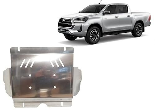 Scut Protection Metall-Untermotorschutz kompatibel mit Aluminium für Toyota Hilux Invincible (2021-2025)
