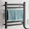 JZWCHQ Elektrisches Handtuchwärmer Wandmontierthandtuchwärmes Gäste 45W Low -Power Smart Electric Deck Rack Aluminium erhitzte Handtuchschienen