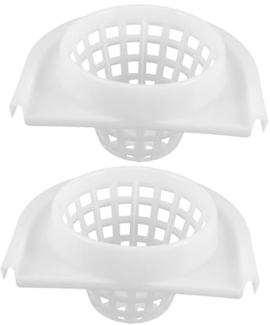 Cabilock White Plastic Bucket and Mop Set with Manual Rotate Mop Bucket and Water Drainage Feature Easy Storage Suitable for Efficient Home and Office Cleaning