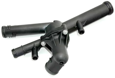 Thermostat Für Q7 4L 3.6L 2007 2008 2009 2010 Motorkühlmittel-Thermostatgehäuseflansch 03H121117A